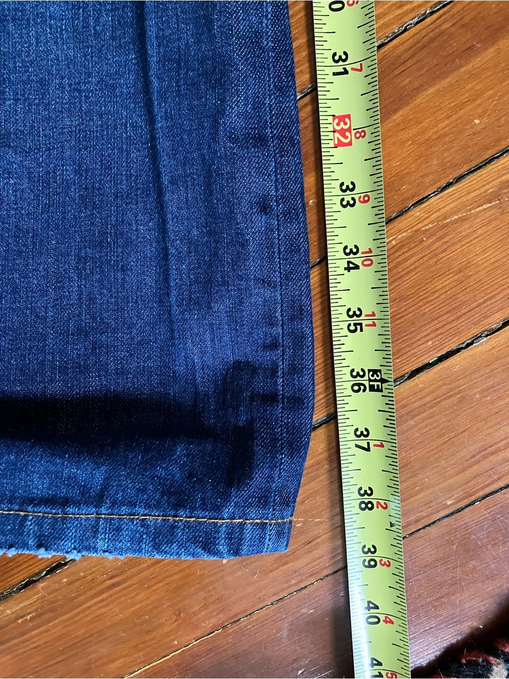 Gustin Men's Raw Denim Selvedge Slim Fit Jeans 32 - Picture 9 of 9